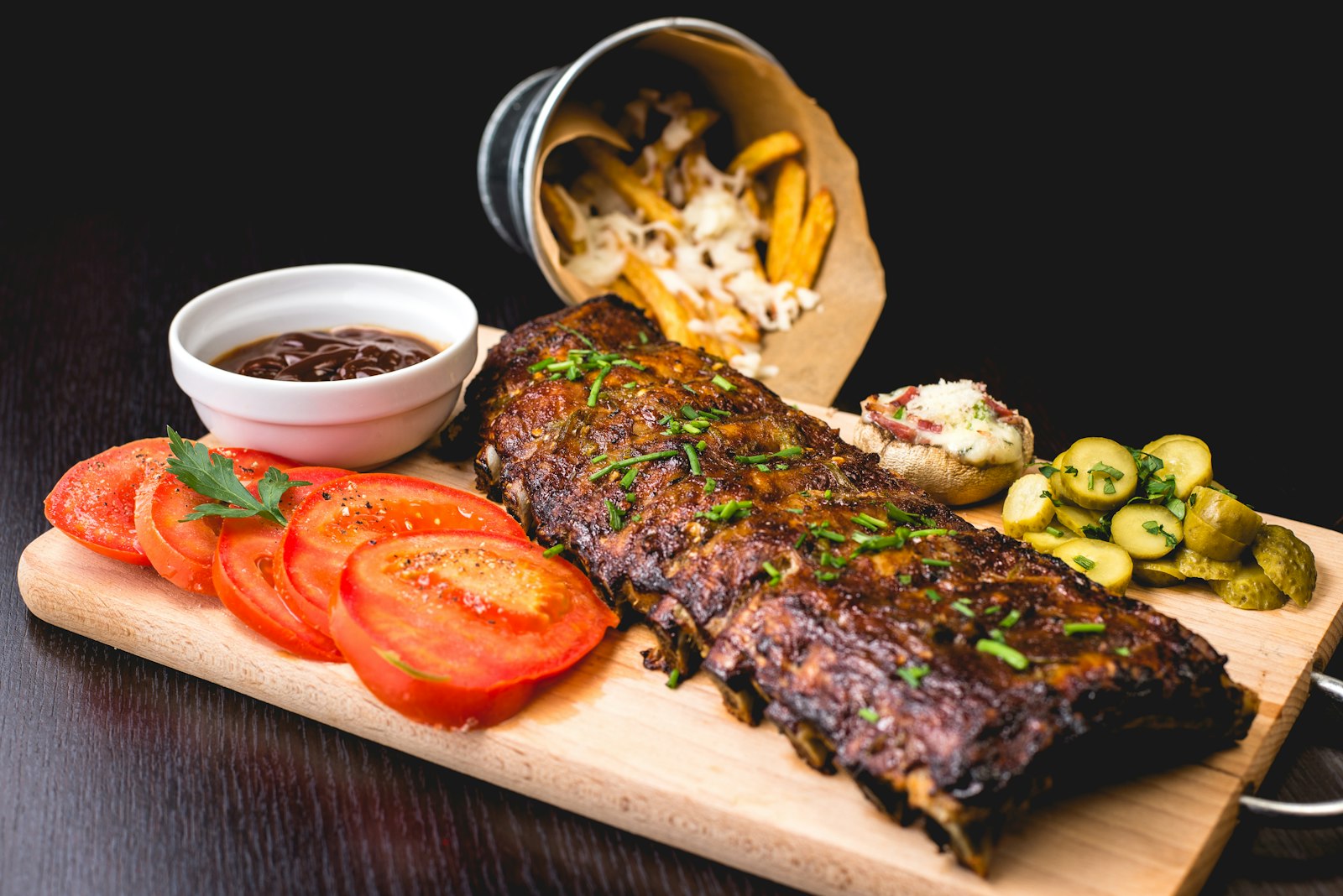 Brooklyn yard food platter